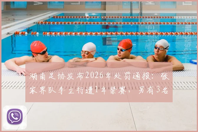 湖南足协发布2026年处罚通报:张家界队李立行遭1年禁赛,另有3名球员被罚半年,业余足球赛场纪律引关注