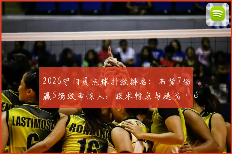 2026守门员点球扑救排名：布努7场赢5场效率惊人，技术特点与迭戈·阿尔维斯对比分析